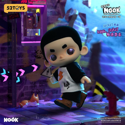 『NOOK ぬいぐるみドール』001_52TOYS ブラインドボックス 第一弾【BOX】