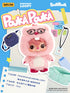 "POUKAPOUKA × ZANMANG LOOPY" 004_52TOYS Beaver Costume Plush Keychain