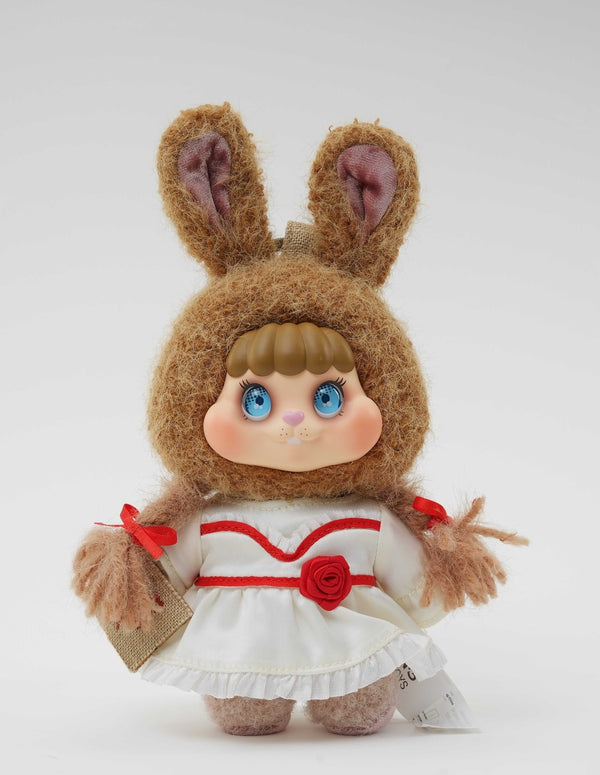 "LITTLE BUNS × Annabel" 003_52TOYS Plush Keychain