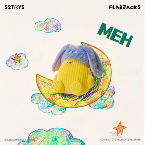 『BLINDBOX』006_52TOYS FLABJACKS THE BIG FEELS ぬいぐるみストラップ