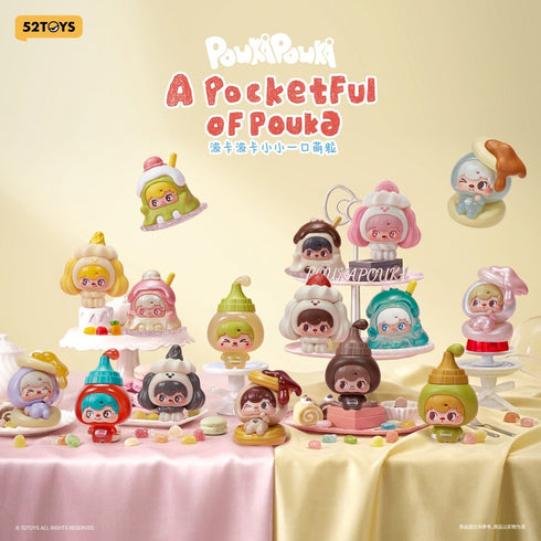 "POUKAPOUKA" 001_52TOYS BLINDBOX Bite-Sized Sweets