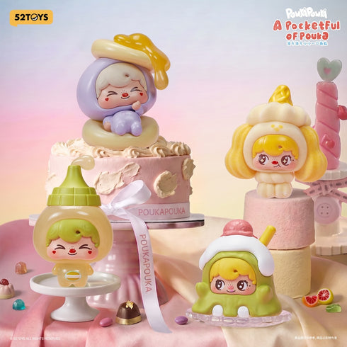 "POUKAPOUKA" 001_52TOYS BLINDBOX Bite-Sized Sweets