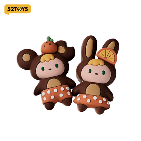 《LITTLE BUNS Melting Together系列》003_52TOYS 盲盒 冰箱贴