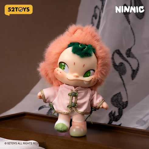 『NINNIC』004_52TOYS チャイナピーチ ぬいぐるみストラップ