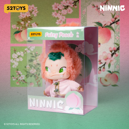 『NINNIC』004_52TOYS チャイナピーチ ぬいぐるみストラップ