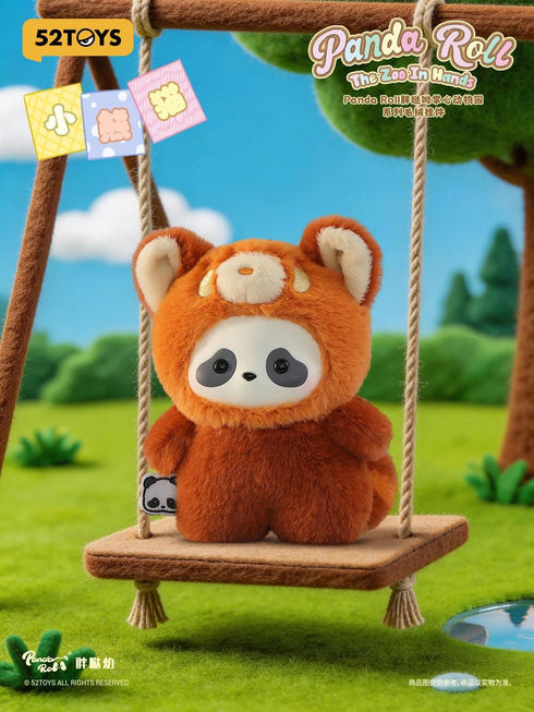 『PANDA ROLL』005_52TOYS BLINDBOX てのひらどうぶつえん ぬいぐるみストラップ