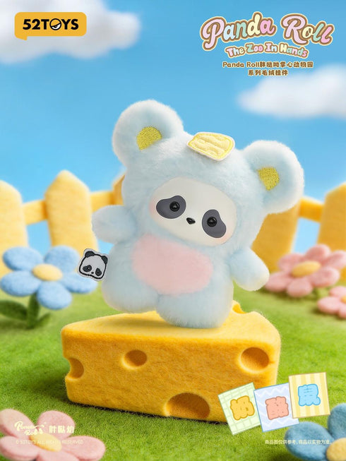 『PANDA ROLL』005_52TOYS BLINDBOX てのひらどうぶつえん ぬいぐるみストラップ