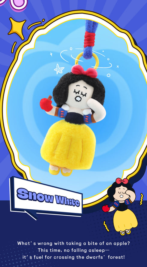 《迪士尼公主》007_52TOYS BLINDBOX 秘密出行毛绒挂件