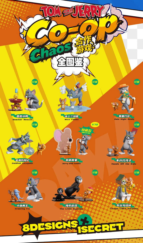 『トムとジェリー』002_52TOYS BLINDBOX なかよし大作戦
