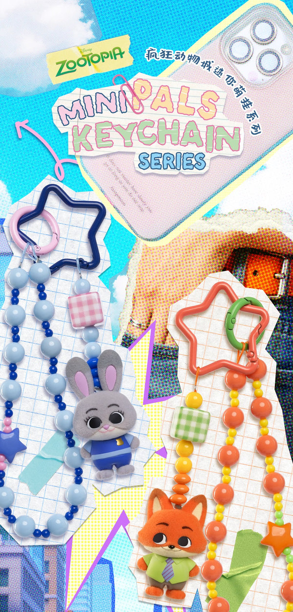 『ズートピア』010_52TOYS BLINDBOX なかよしフレンズ キーホルダー