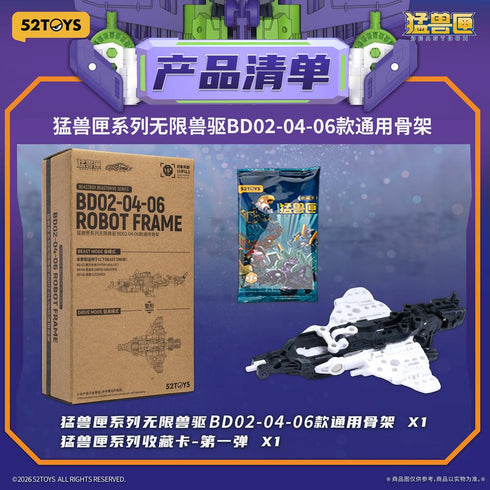 『BEASTDRIVE』013_52TOYS BEASTBOX BD02-04-06ロボットフレーム