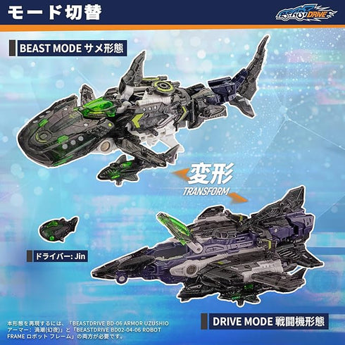 『BEASTDRIVE』015_52TOYS BEASTBOX BD-06 ARMOR UZUSHIO(ナイト イリュージョン)