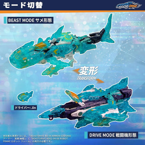 『BEASTDRIVE』016_52TOYS BEASTBOX BD-06 SERIES ARMOR UZUSHIO(ミシカル アズール)