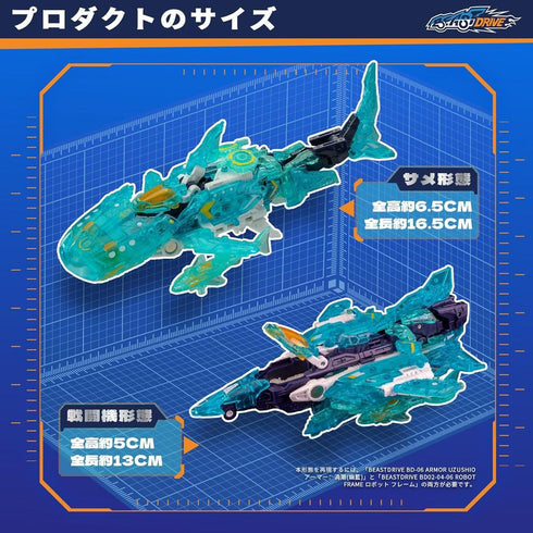 『BEASTDRIVE』016_52TOYS BEASTBOX BD-06 SERIES ARMOR UZUSHIO(ミシカル アズール)