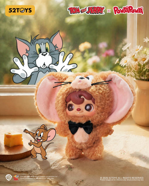 『POUKAPOUKA×トムとジェリー』001_52TOYS BLINDBOX トゥルー・フレンズ ぬいぐるみストラップ