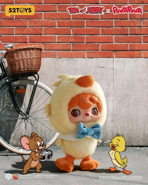 『POUKAPOUKA×トムとジェリー』001_52TOYS BLINDBOX トゥルー・フレンズ ぬいぐるみストラップ