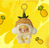『POUKAPOUKA』007_52TOYS パイナップル ぬいぐるみストラップ