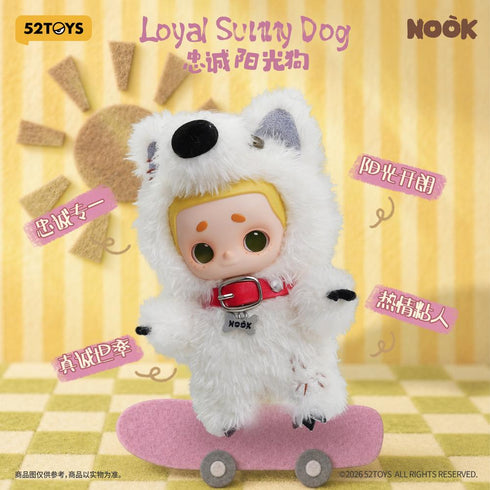 《NOOK 兽人男友系列》011_52TOYS 盲盒 毛绒挂件