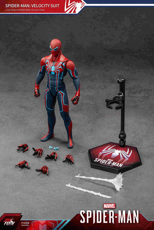 『スパイダーマンシリーズ』スパイダーマン:ベロシティ・スーツ (7インチ Xシリーズ)