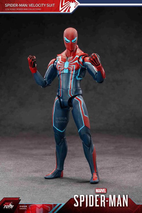 『スパイダーマンシリーズ』スパイダーマン:ベロシティ・スーツ (7インチ Xシリーズ)