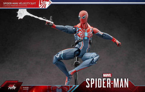 『スパイダーマンシリーズ』スパイダーマン:ベロシティ・スーツ (7インチ Xシリーズ)