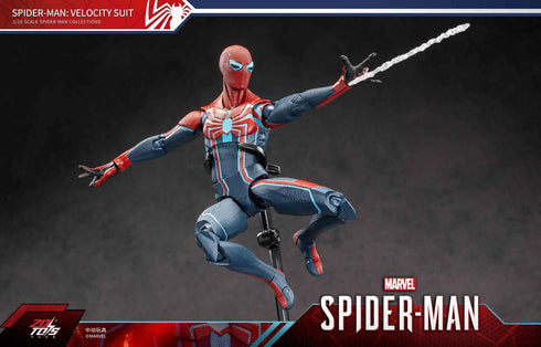 『スパイダーマンシリーズ』スパイダーマン:ベロシティ・スーツ (7インチ Xシリーズ)