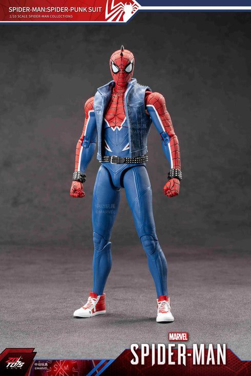 『スパイダーマンシリーズ』スパイダーマン:スパイダーパンク・スーツ (7インチ Xシリーズ)