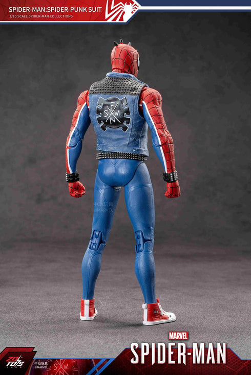 『スパイダーマンシリーズ』スパイダーマン:スパイダーパンク・スーツ (7インチ Xシリーズ)