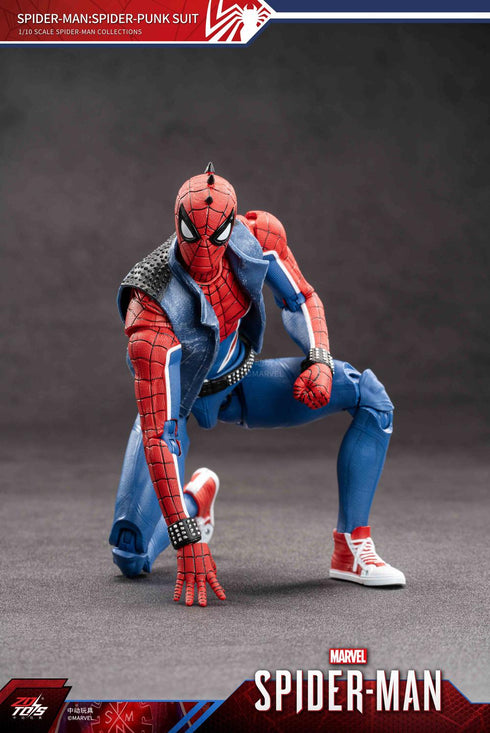『スパイダーマンシリーズ』スパイダーマン:スパイダーパンク・スーツ (7インチ Xシリーズ)
