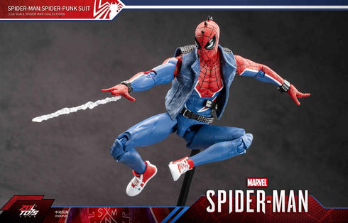 『スパイダーマンシリーズ』スパイダーマン:スパイダーパンク・スーツ (7インチ Xシリーズ)