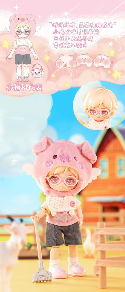 『PEETSOON 遊園会シリーズ』004_SIMONTOYS トレーディングドール【BOX】