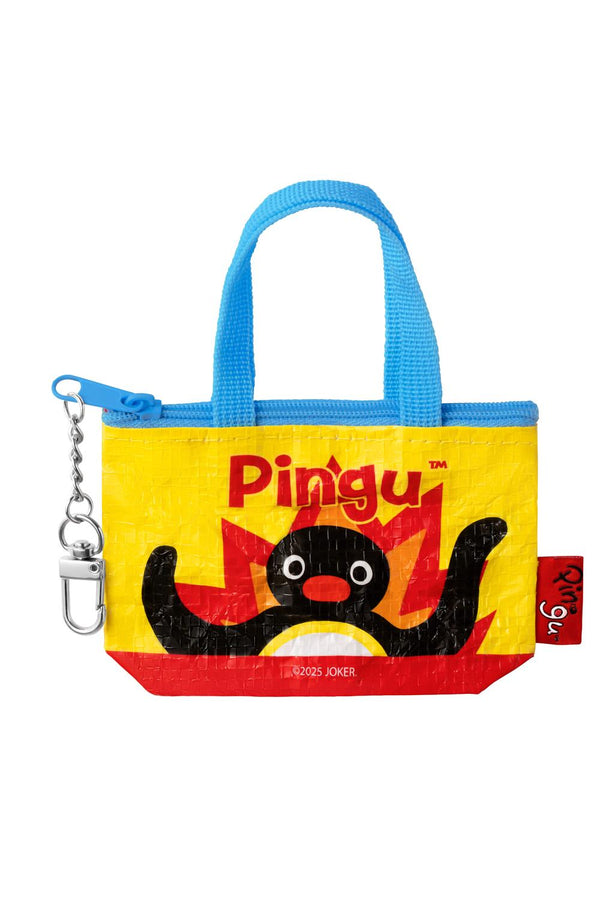 《Pingu》暴怒風 編織迷你收納包