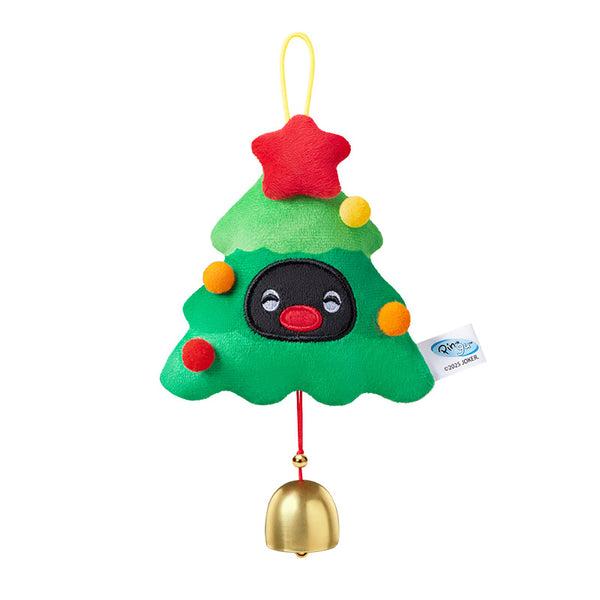 《Pingu》Wish系列 圣诞款 带铃铛的毛绒钥匙扣