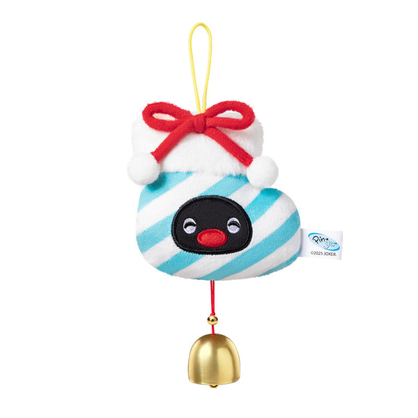 《Pingu》Wish系列 圣诞袜 带铃铛的毛绒挂件