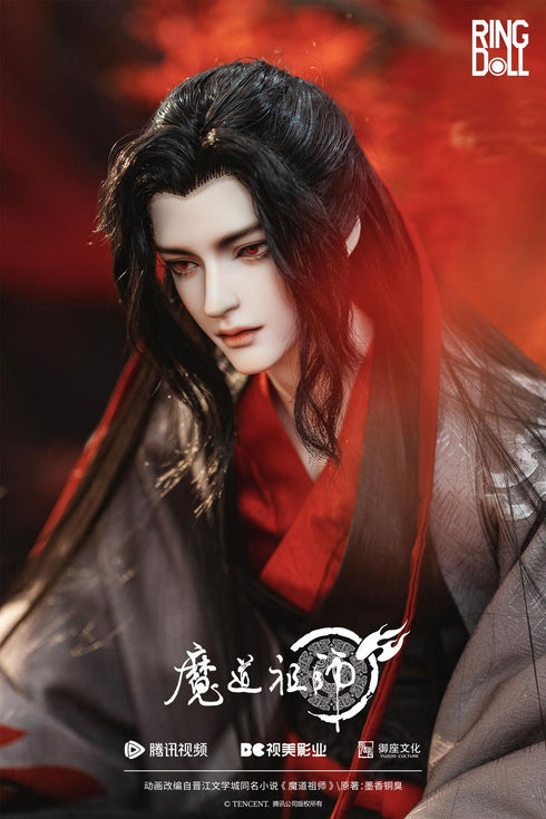 『魔道祖師』003_RingDoll 魏無羨(ウェイ・ウーシエン) 夷陵老祖Ver. 78cmボールジョイントドール(BJD)【202509再販】