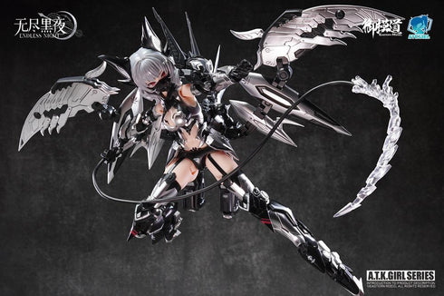 『ENDLESS NIGHTシリーズ』014_EASTERN MODEL 吸血鬼 カーミラ 幽銀血魅(ゆうぎんけつみ)Ver. 1/12スケールプラスチックモデルキット