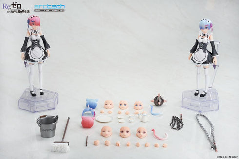 『Re:ゼロから始める異世界生活』ARCTECH可動シリーズ ラム&レム セット