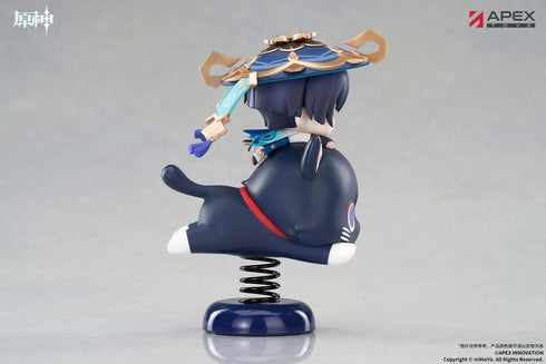 "Genshin Impact" Wanderer Chibi Character Wobbling Stand