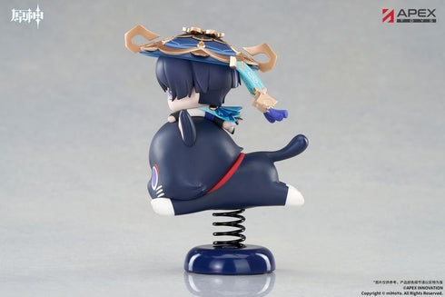 "Genshin Impact" Wanderer Chibi Character Wobbling Stand