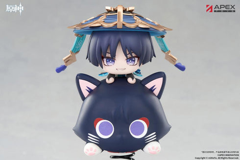 "Genshin Impact" Wanderer Chibi Character Wobbling Stand