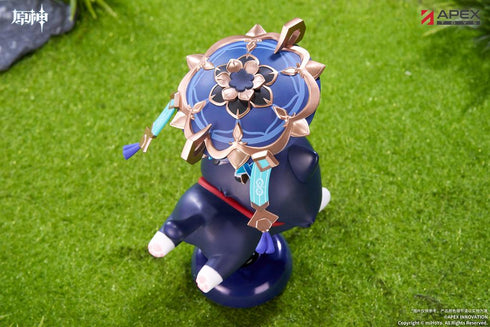 "Genshin Impact" Wanderer Chibi Character Wobbling Stand