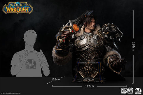 『World of Warcraft』Infinity Studio×Blizzard Entertainment Varian Wrynn life size bust