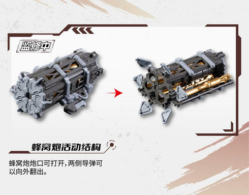 『MOTOR NUCLEAR』001_MNP-XH13 威遠式 重火力特装 プラスチックモデルキット