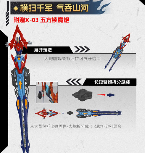 『天剣星-魔神四将-魔礼青』011_MOTOR NUCLEAR MNP-XH14A プラスチックモデルキット
