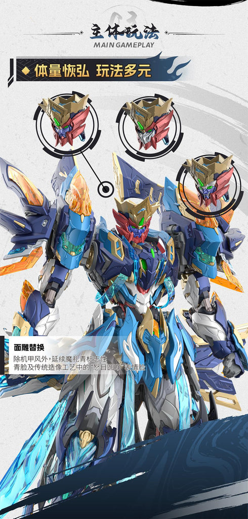 『天剣星-魔神四将-魔礼青』011_MOTOR NUCLEAR MNP-XH14A プラスチックモデルキット