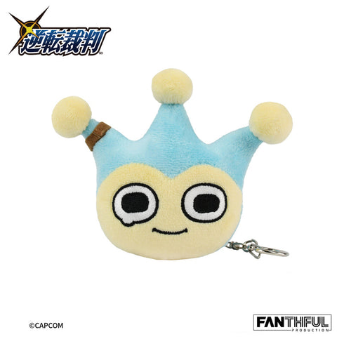 『逆転裁判シリーズ』003_FANTHFUL FPPH008AA ぬいぐるみキーチェーン タイホくん【202504再販】