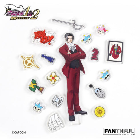 『逆転検事』008_FANTHFUL FP011AAI2025 アクリルフレームパーツセット