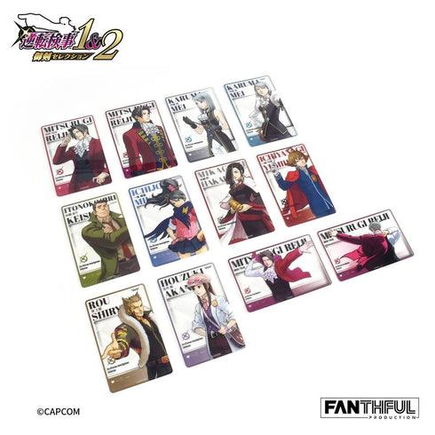 『逆転検事』009_FANTHFUL FP012AAI2025 アクリルクリアカード【BOX】