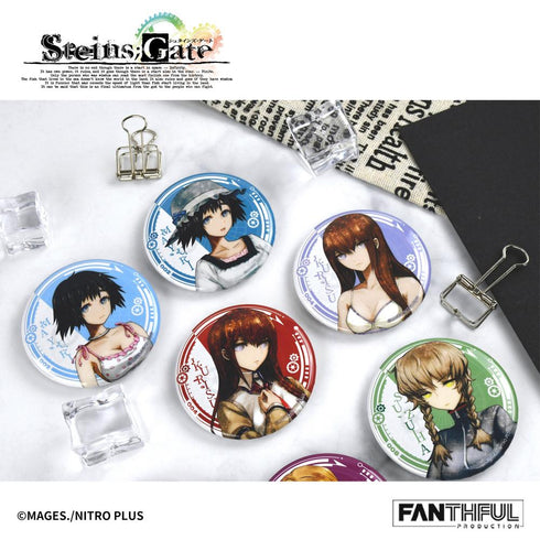 『STEINS;GATE』009_FANTHFUL FP002SG2026 トレーディング缶バッジ【BOX】