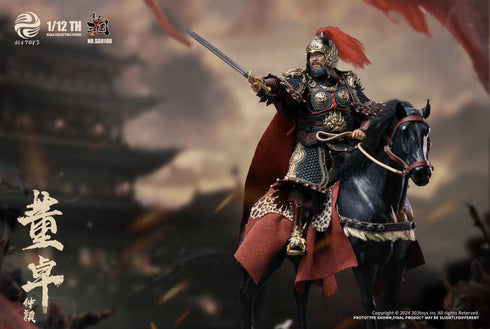 『掌中三国志』303TOYS SG010B 郿侯董卓(とうたく)-仲穎(ちゅうえい) 1/12スケール可動フィギュア 豪華版